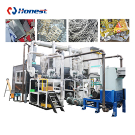 Aluminum Plastic Separating Recycling Plant